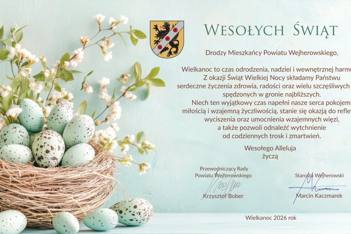 Życzenia świąteczne - Wielkanoc 2026